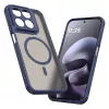 Techsuit - HaloFrost II MagSafe tok - Motorola Moto G87 / G77 / G67 - Sötétkék