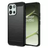 Techsuit - Carbon szilikon tok - OnePlus Nord 6 - Fekete