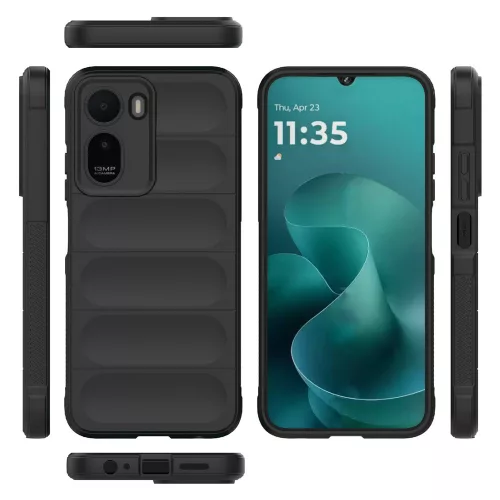 Techsuit - Magic Shield tok - Xiaomi Redmi A7 Pro 4G - Fekete