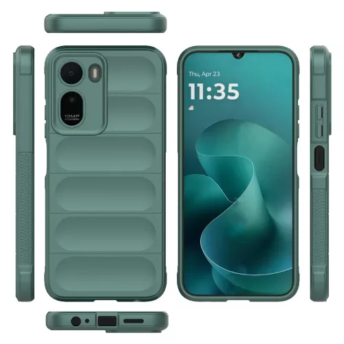 Techsuit - Magic Shield tok - Xiaomi Redmi A7 Pro 4G - Zöld