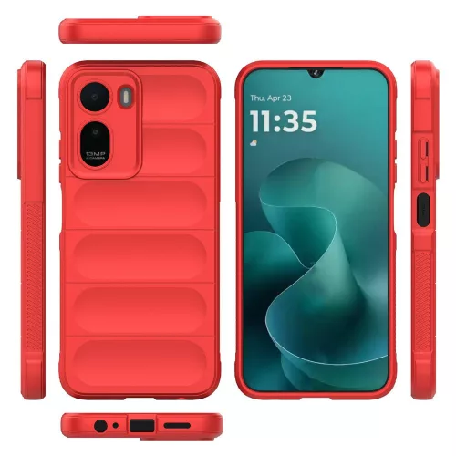 Techsuit - Magic Shield tok - Xiaomi Redmi A7 Pro 4G - Piros