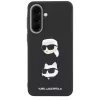 Karl Lagerfeld - Hardcase K&C Heads Pins and Logo (KLHCSA37PSFDHPOK) - Samsung Galaxy A37 5G - Black