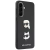 Karl Lagerfeld - Hardcase K&C Heads Pins and Logo (KLHCSA37PSFDHPOK) - Samsung Galaxy A37 5G - Black