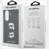 Karl Lagerfeld - Hardcase K&C Heads Pins and Logo (KLHCSA37PSFDHPOK) - Samsung Galaxy A37 5G - Black