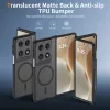 Techsuit - PureFrost MagSafe Ütésálló tok Ütésálló tok - Motorola Razr Fold - Matt fekete