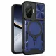 Techsuit - CamGuard Pro tok ütésálló tok - Xiaomi Poco F7 - Kék
