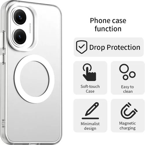 Techsuit - CandyCase MagSafe tok - Xiaomi Poco F7 - Fehér