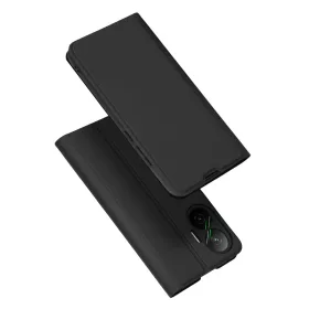   Techsuit - Magskin Book kinyitható tok - Xiaomi Poco F7 - Fekete