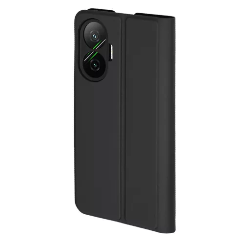 Techsuit - Magskin Book kinyitható tok - Xiaomi Poco F7 - Fekete