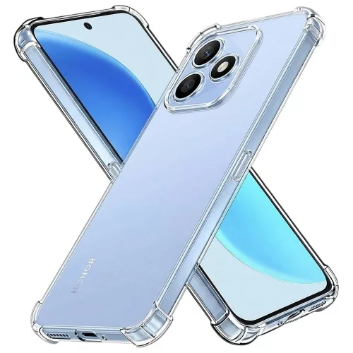 Techsuit - Shockproof Átlátszó Ütésálló Szilikon tok - Honor X8d - Átlátszó