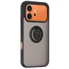 Techsuit - Glinth gyűrűs tok - Honor 600 / 600 Pro - Fekete