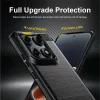Techsuit - Carbon szilikon tok - Motorola Edge 70 Pro - Fekete