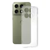 Techsuit - Clear Silicone tok - Motorola Edge 70 Pro - Átlátszó