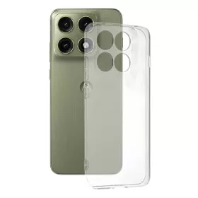   Techsuit - Clear Silicone tok - Motorola Edge 70 Pro - Átlátszó