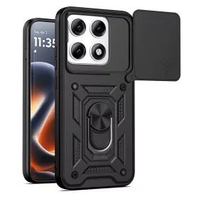  Techsuit - CamShield ütésálló tok - Motorola Edge 70 Pro - Fekete