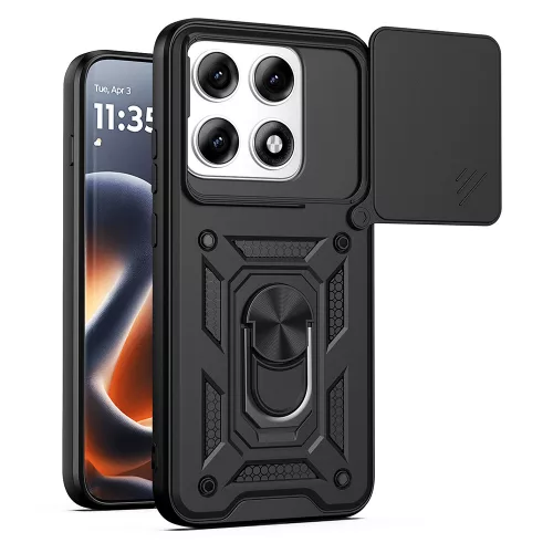 Techsuit - CamShield ütésálló tok - Motorola Edge 70 Pro - Fekete
