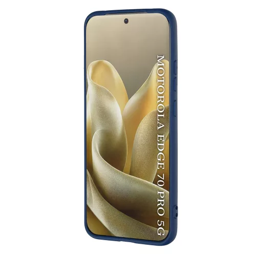 Techsuit - SoftFlex szilikon tok - Motorola Edge 70 Pro - Sötétkék