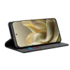 Techsuit - Confy Cover kinyitható tok - Motorola Edge 70 Pro - Fekete