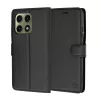 Techsuit - Leather Folio kinyitható tok - Motorola Edge 70 Pro - Fekete