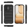 Techsuit - Magic Shield tok - Honor 600 Lite - Fekete