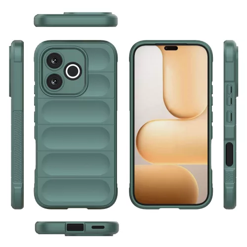 Techsuit - Magic Shield tok - Honor 600 Lite - Zöld