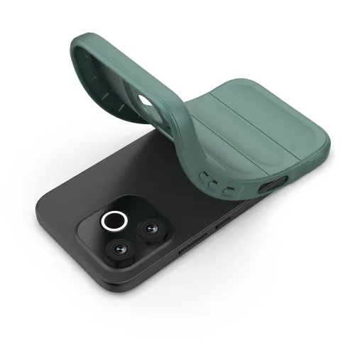 Techsuit - Magic Shield tok - Honor 600 Lite - Zöld