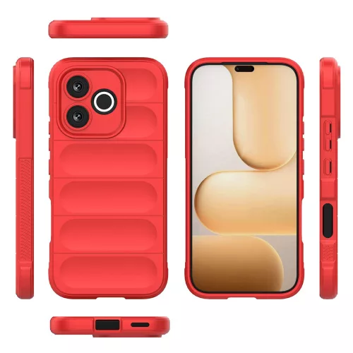 Techsuit - Magic Shield tok - Honor 600 Lite - Piros