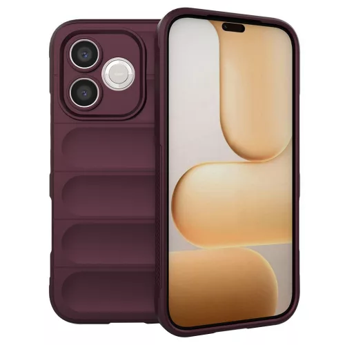 Techsuit - Magic Shield tok - Honor 600 Lite - Bordó