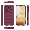 Techsuit - Magic Shield tok - Honor 600 Lite - Bordó
