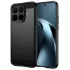 Techsuit - Carbon szilikon tok - Xiaomi 17T Pro - Fekete