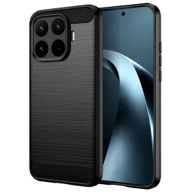 Techsuit - Carbon szilikon tok - Xiaomi 17T Pro - Fekete