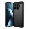 Techsuit - Carbon szilikon tok - Xiaomi 17T Pro - Fekete