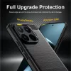 Techsuit - Carbon szilikon tok - Xiaomi 17T Pro - Fekete