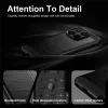 Techsuit - Carbon szilikon tok - Xiaomi 17T Pro - Fekete