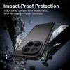 Techsuit - Carbon szilikon tok - Xiaomi 17T Pro - Fekete