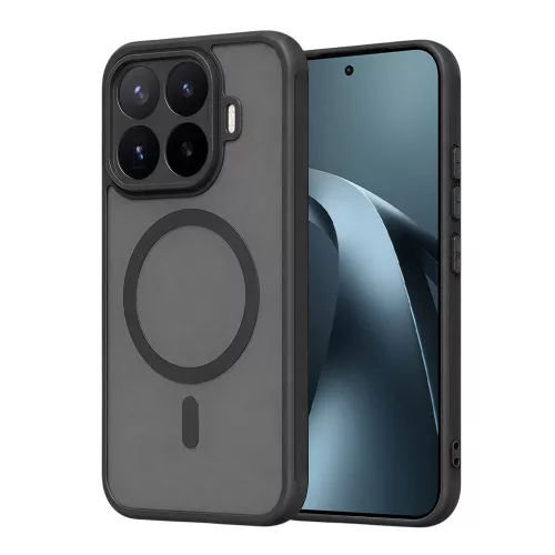 Techsuit - HaloFrost II MagSafe tok - Xiaomi 17T Pro - Fekete
