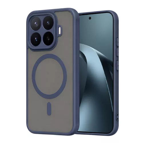 Techsuit - HaloFrost II MagSafe tok - Xiaomi 17T Pro - Sötétkék