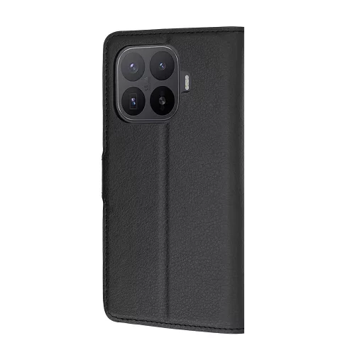Techsuit - Leather Folio kinyitható tok - Xiaomi 17T Pro - Fekete