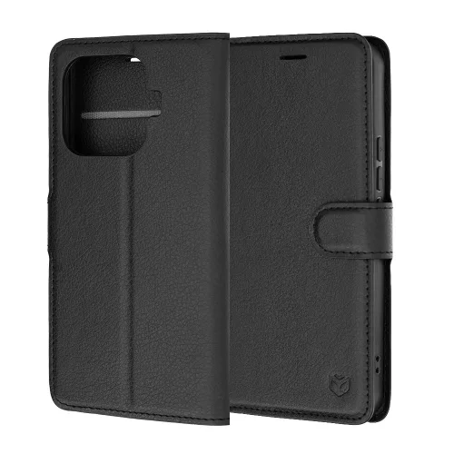 Techsuit - Leather Folio kinyitható tok - Xiaomi 17T Pro - Fekete