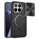 Techsuit - CamGuard Pro tok ütésálló tok - Xiaomi 17T Pro - Fekete