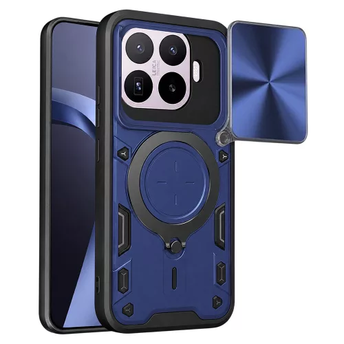 Techsuit - CamGuard Pro tok ütésálló tok - Xiaomi 17T Pro - Kék