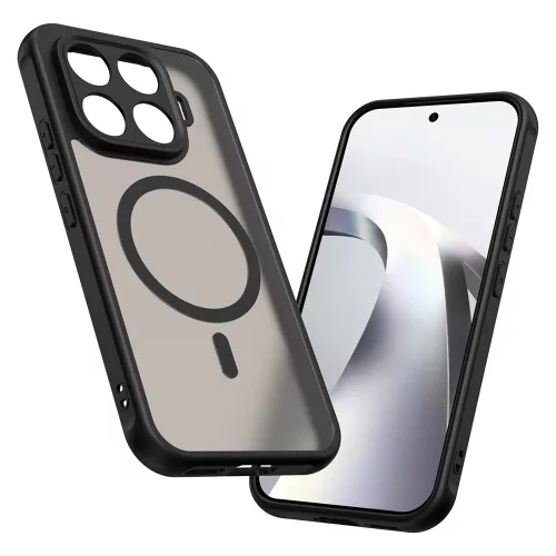 Techsuit - HaloFrost II MagSafe tok - Xiaomi 17T - Fekete