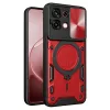 Techsuit - CamGuard Pro tok ütésálló tok - Oppo A6 Pro 4G / A6 Pro 5G - Piros