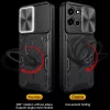 Techsuit - CamGuard Pro tok ütésálló tok - Oppo A6 Pro 4G / A6 Pro 5G - Piros