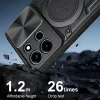 Techsuit - CamGuard Pro tok ütésálló tok - Oppo A6 Pro 4G / A6 Pro 5G - Lila