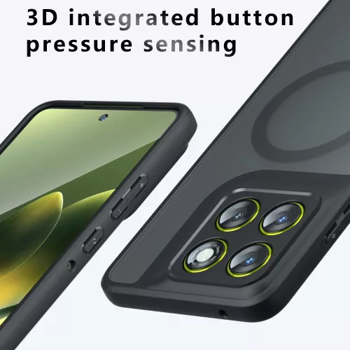 Techsuit - PureFrost MagSafe Ütésálló tok Ütésálló tok - Motorola Edge 70 Pro - Matt fekete