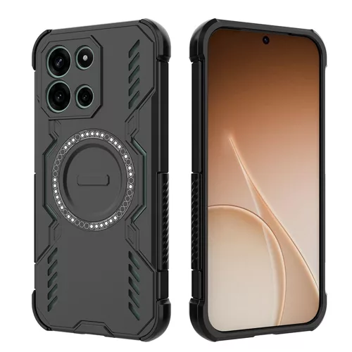 Techsuit - ArmorMag ütésálló tok - OnePlus Nord 6 - Fekete