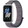 Techsuit - Watchband (W087) - Samsung Galaxy Fit3 - Navy Mosaic