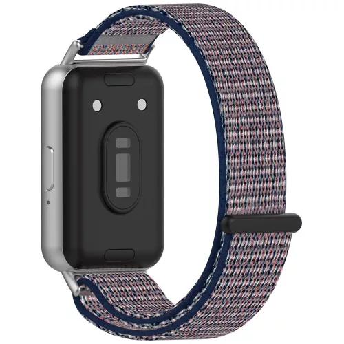 Techsuit - Watchband (W087) - Samsung Galaxy Fit3 - Navy Mosaic