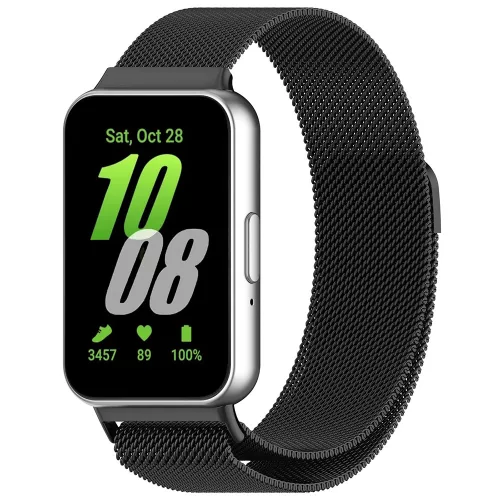 Techsuit - Watchband (W009) - Samsung Galaxy Fit3 - Black
